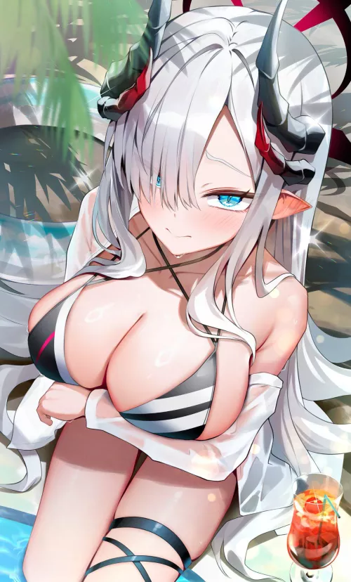 Swimsuit Makoto by marxsander2016