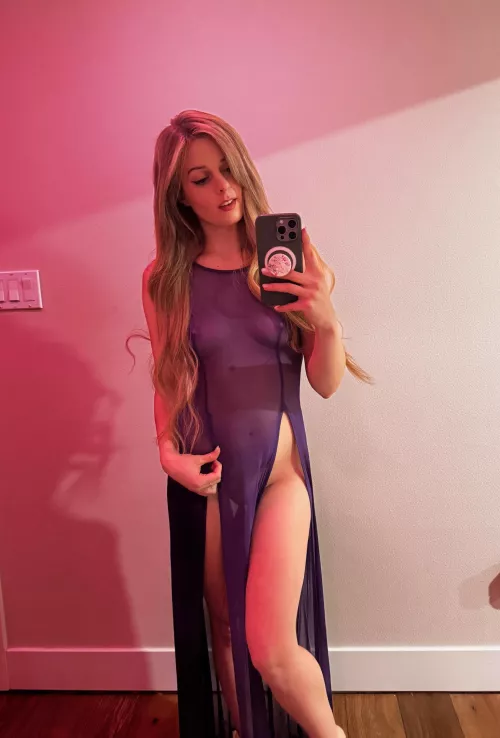 The slits on the sides make this dress really special by briblossom