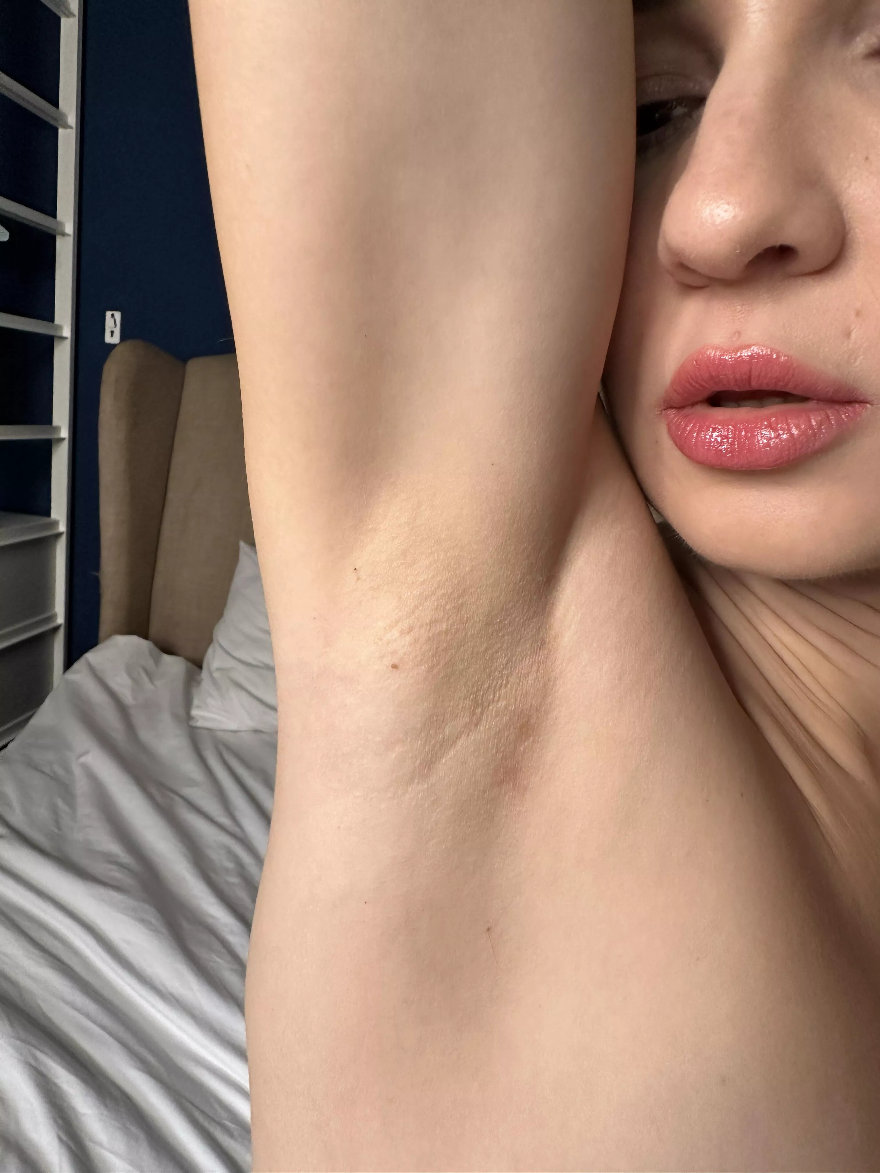 We can slowly run a feather over our skin in turns, whoever laughs first must undress posted by evagonewiiild