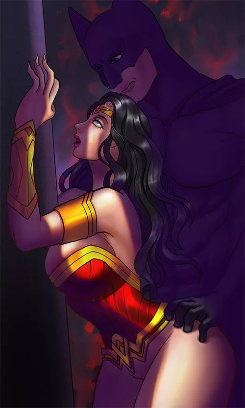 Batman x Wonder Woman (Blue-Blub) posted by awesome-pasam