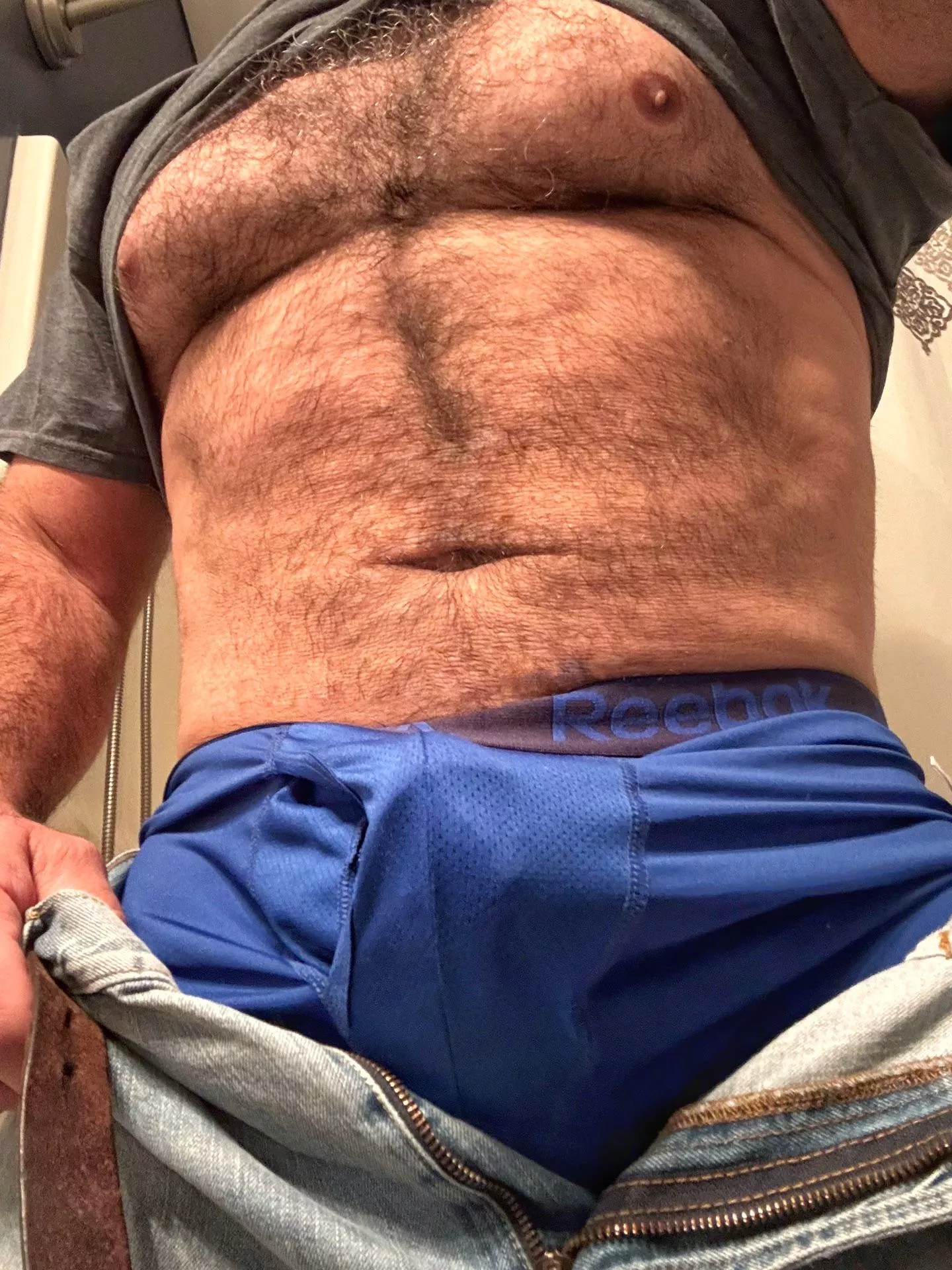 Chest hair and VPL. posted by rizzo_73