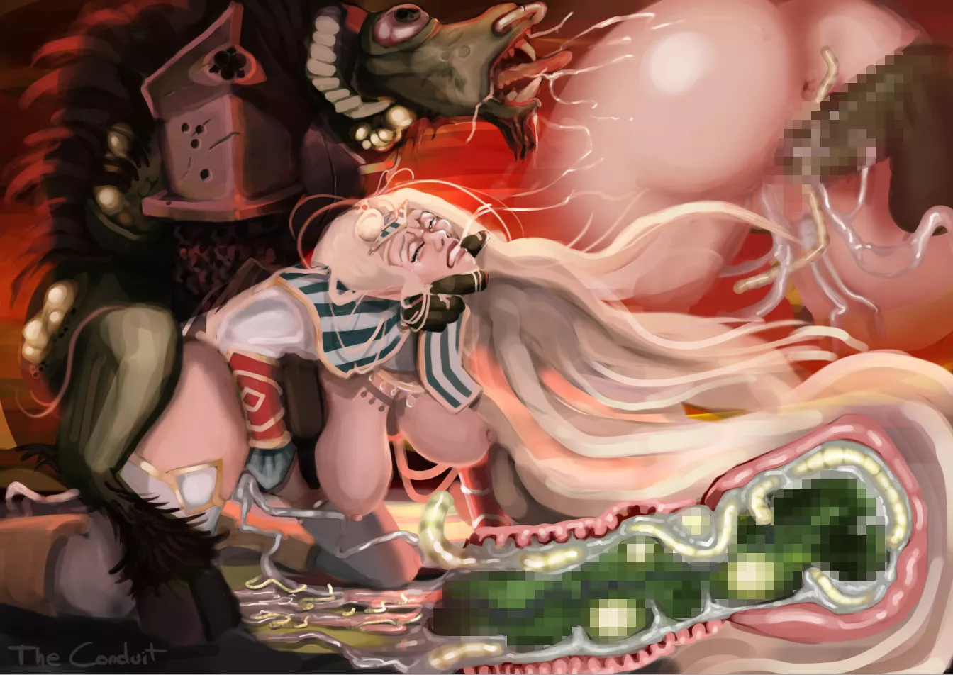 Elf Mage vs Pestigor by Conduit posted by Wanderingreader123