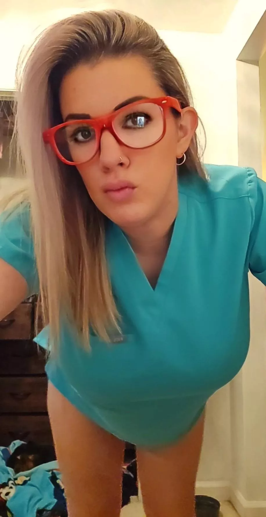 Finally home,time to shower off Tuesday  posted by Hotnursefla