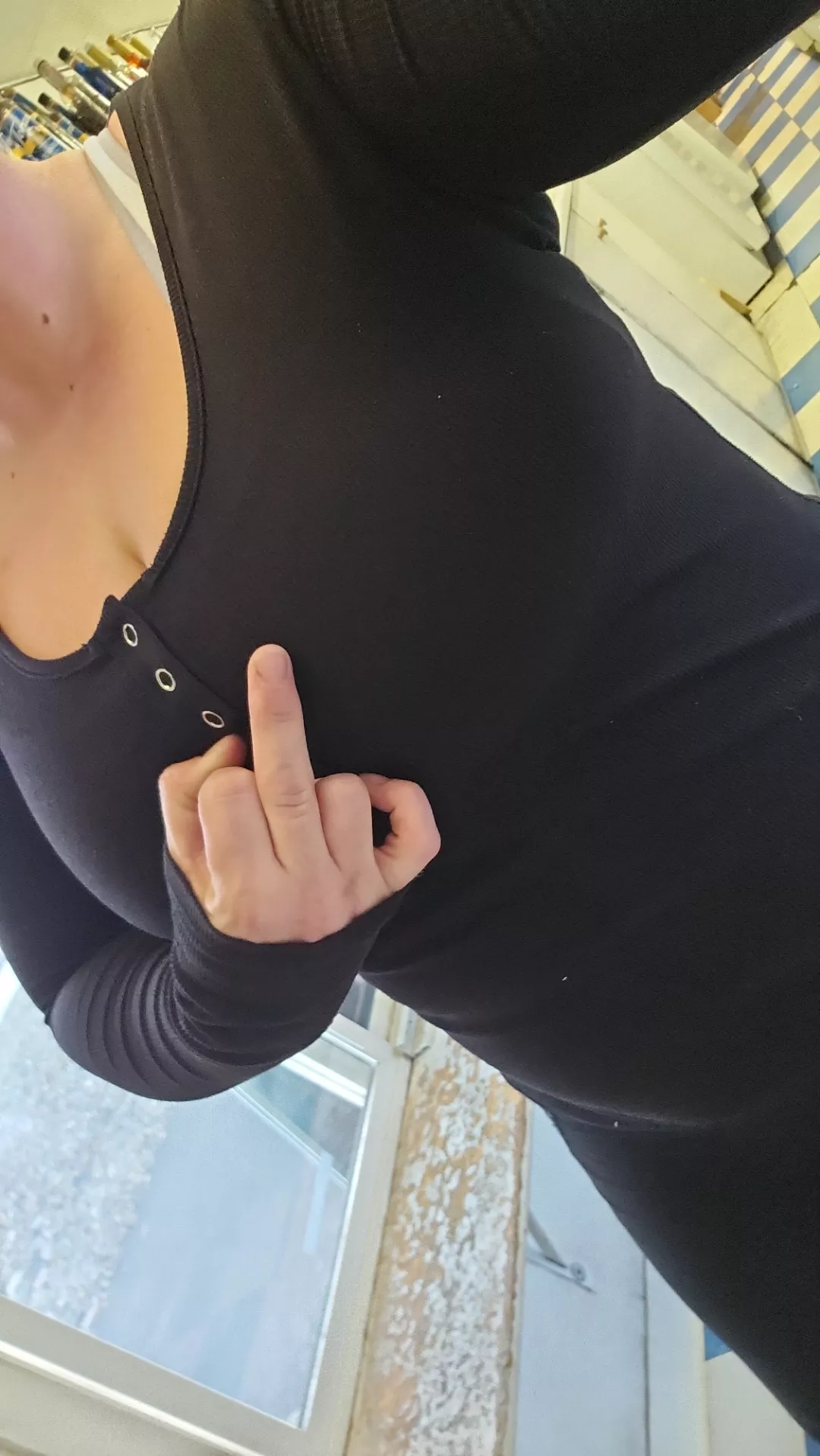 Foul mood, you get the finger  posted by Thatonebateskid