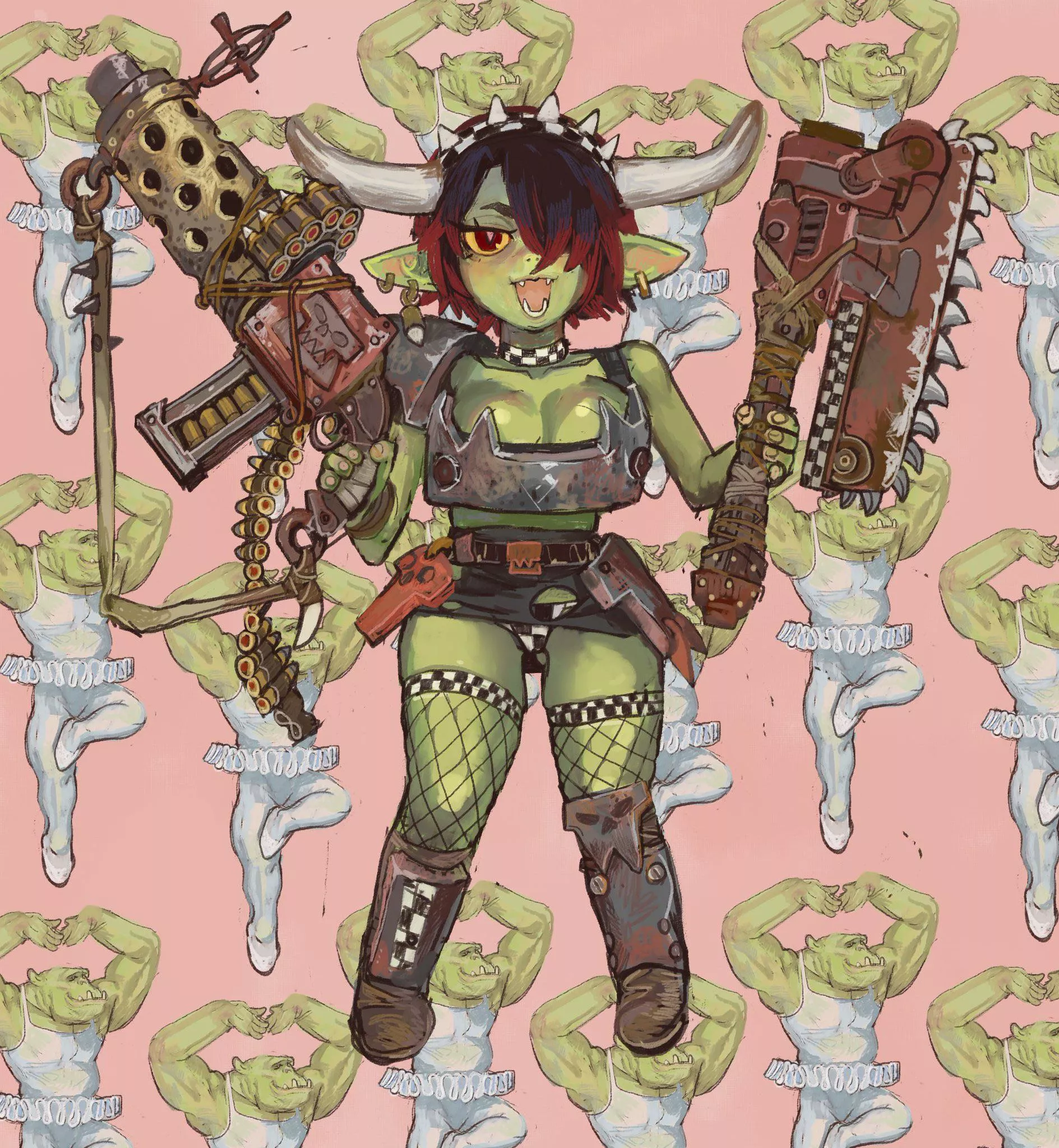 Green and Mean by mossacannibalis posted by ChaosMarine123