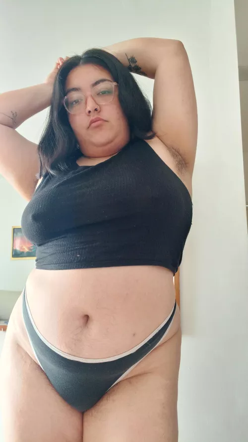 Hairy and proud, more than two years without shaving💓 by _littlecherryyy