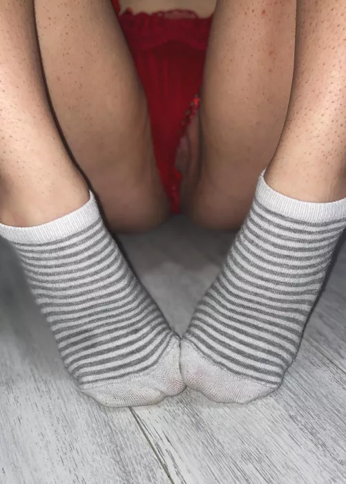 Hope that panties and socks should match in colors [F] by BroadlyWeighty