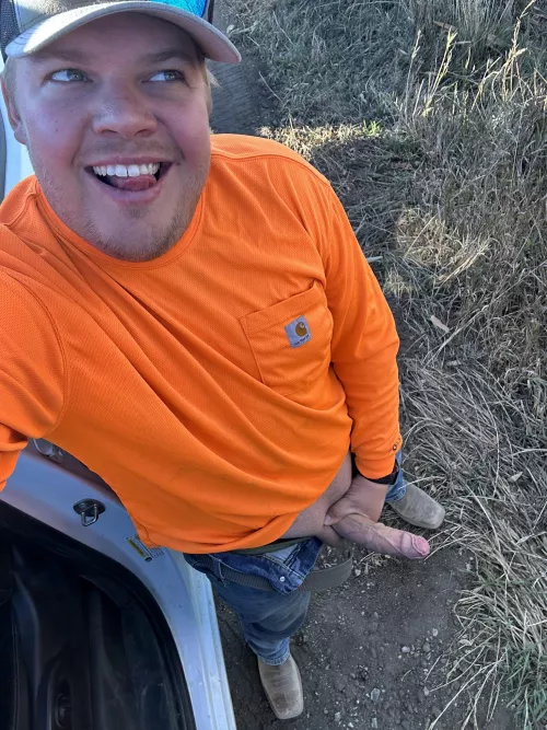 Hope you like a chubby blue collar dick by throwaway62417