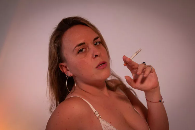 It feels so good to watch me smoking, right?  by SweetTanja