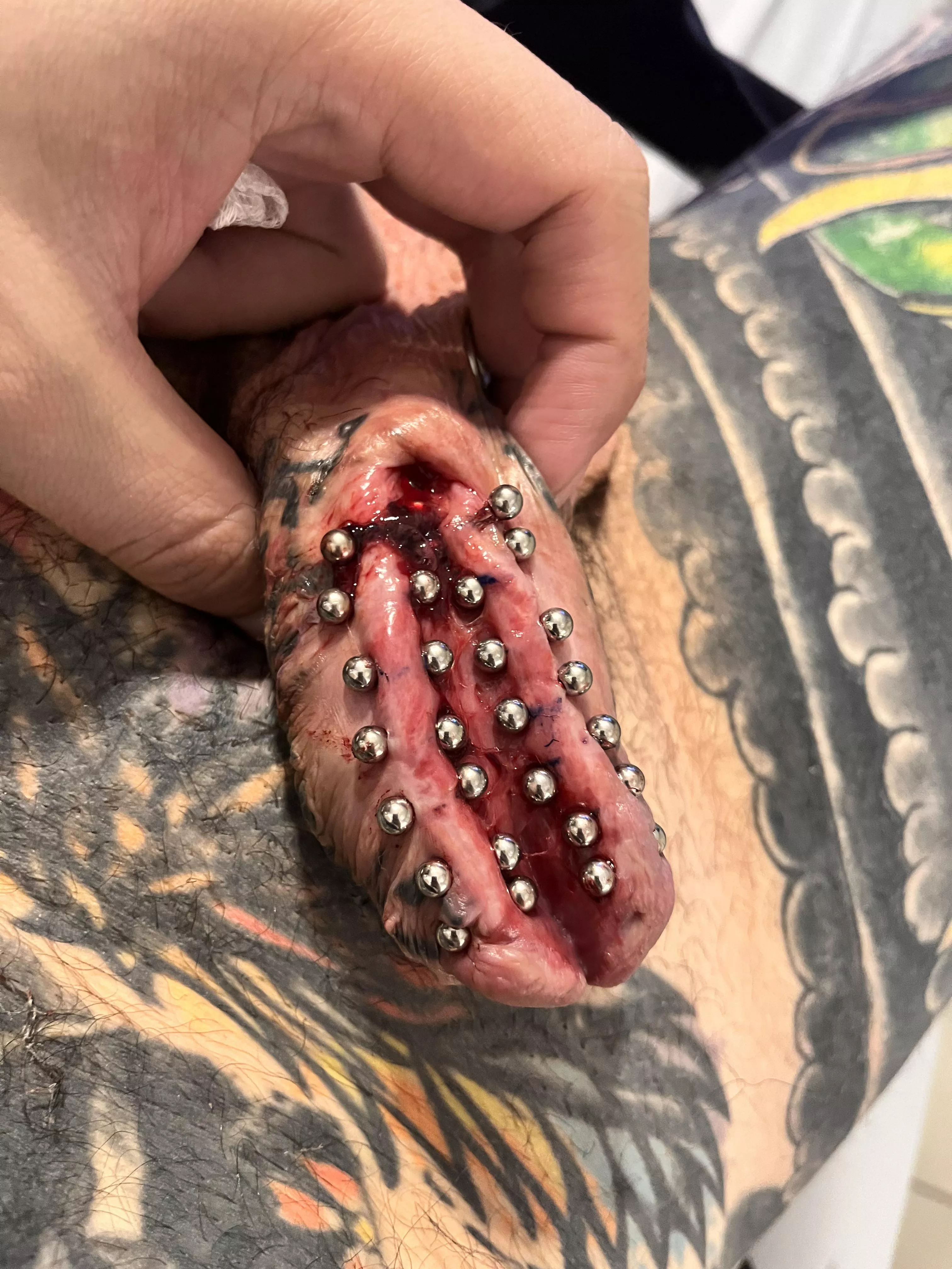 Ladders piercing  posted by Tattooed_mx