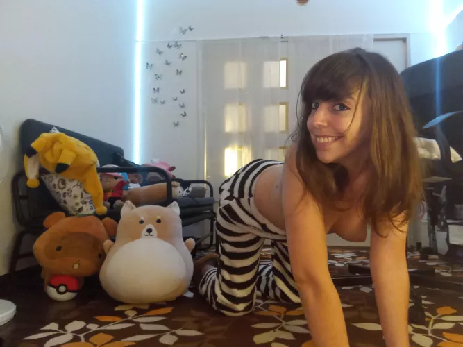 My pyjama pants but that doesn't mean it's time for sleep by amy__chan