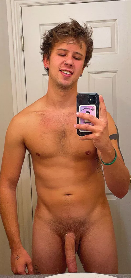 My semi-soft dick is absurdly huge [27]  by Ill_Entertainment837