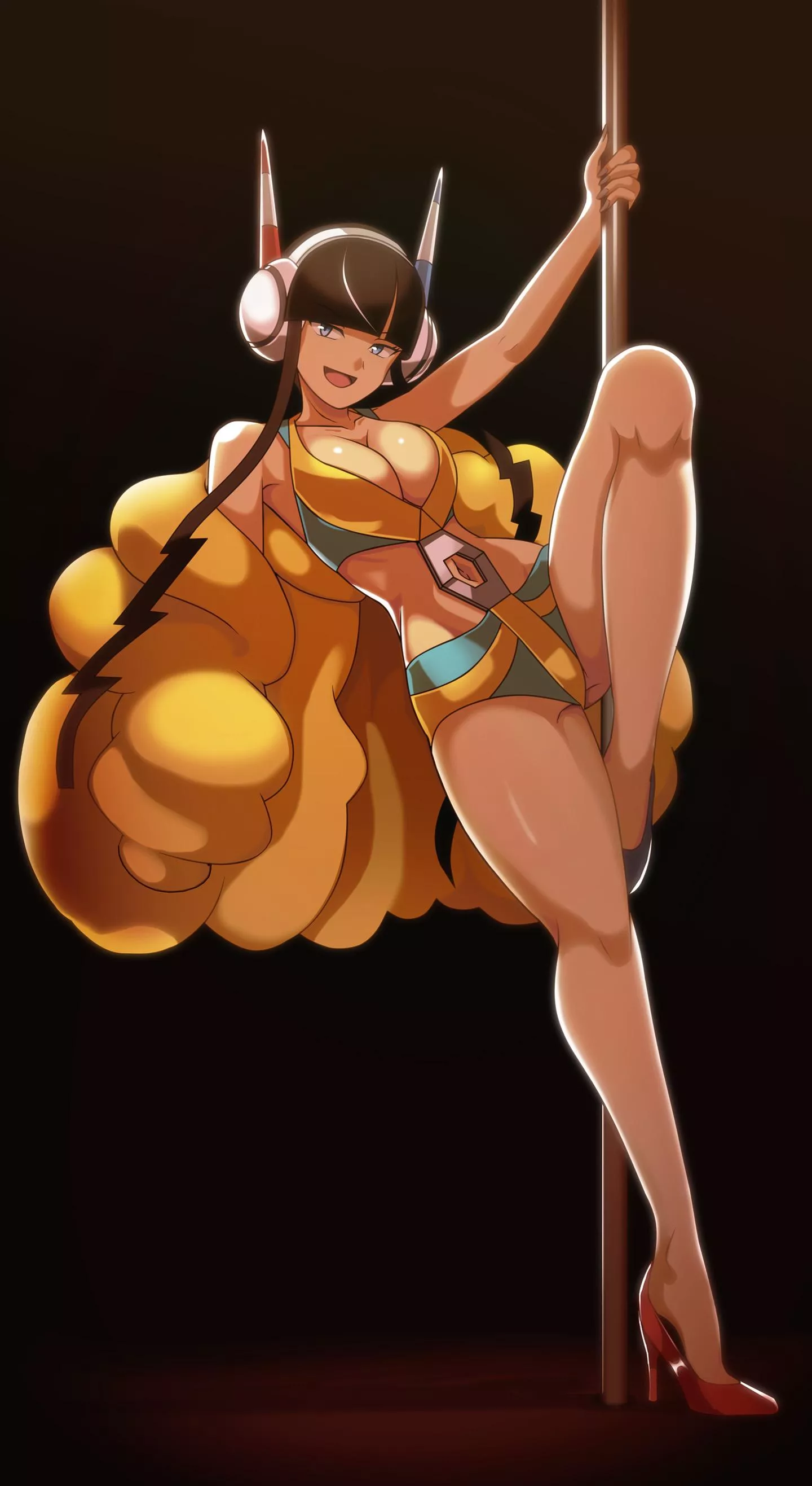 Pole Dancer Elesa [Pokemon] posted by A_MASSIVE_PERVERT