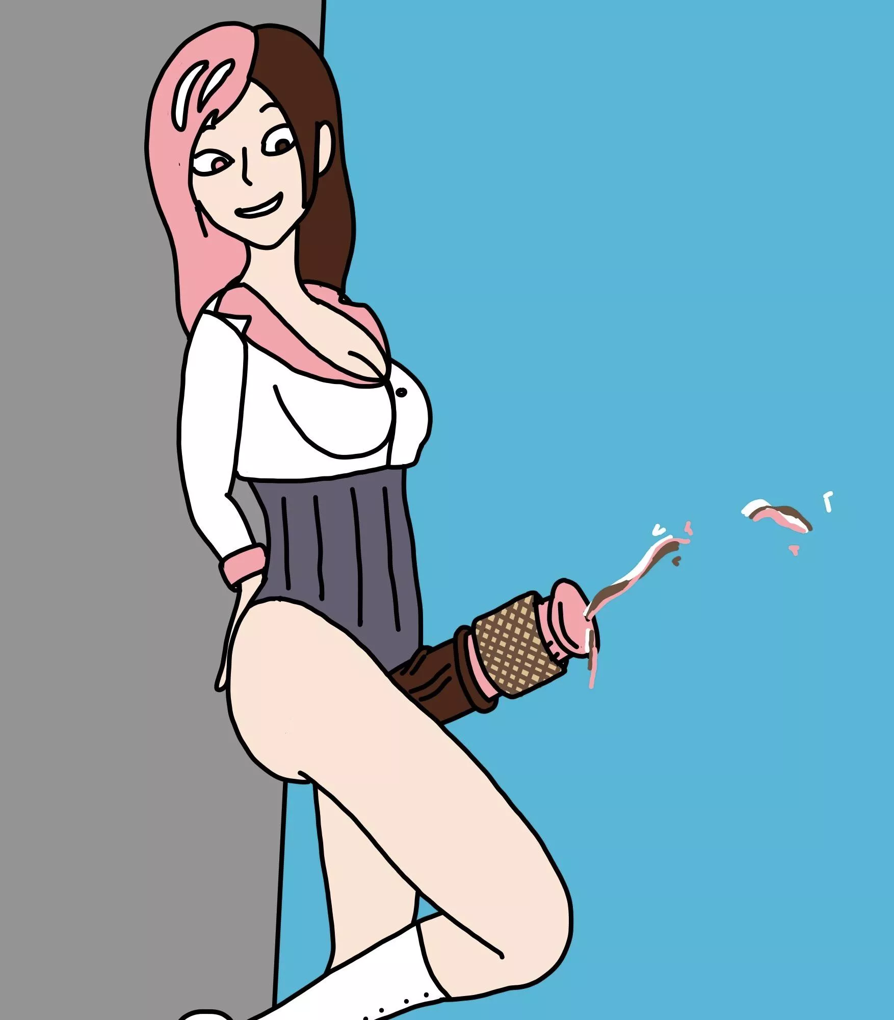 RWBY-Tober: Day 22: Futa Horse Faunus Neopolitan (Self-Post) (Feedback Welcome)  posted by RWBYTransformation