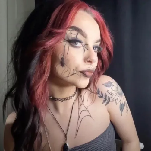 Squirting spider 🕷️💦 by violetmarie999