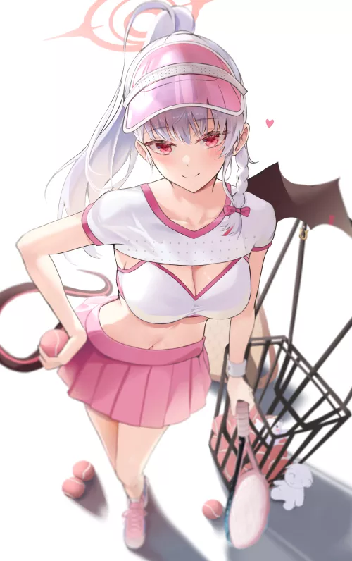 Tennis Haruna [Blue Archive] by CheetahSperm18