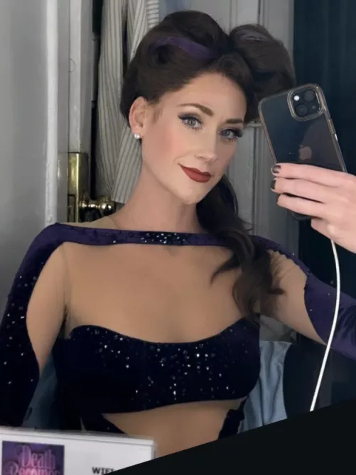 The beautiful and sexy Kaleigh Cronin (backstage at Death Becomes Her) by PaddyMeltt