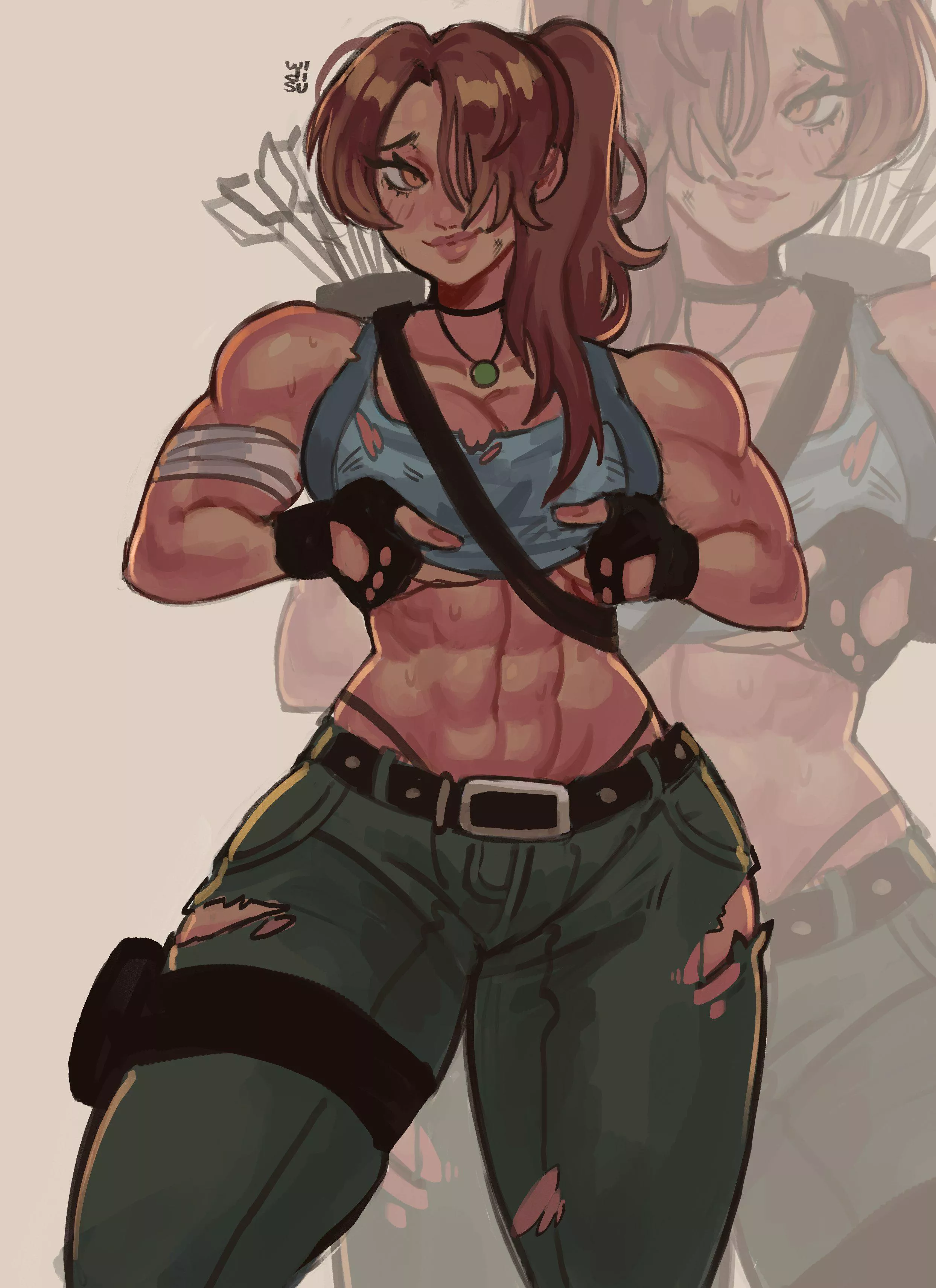 Tomb Raider Lara Croft [@widisuuu] posted by TheTMoneyMan