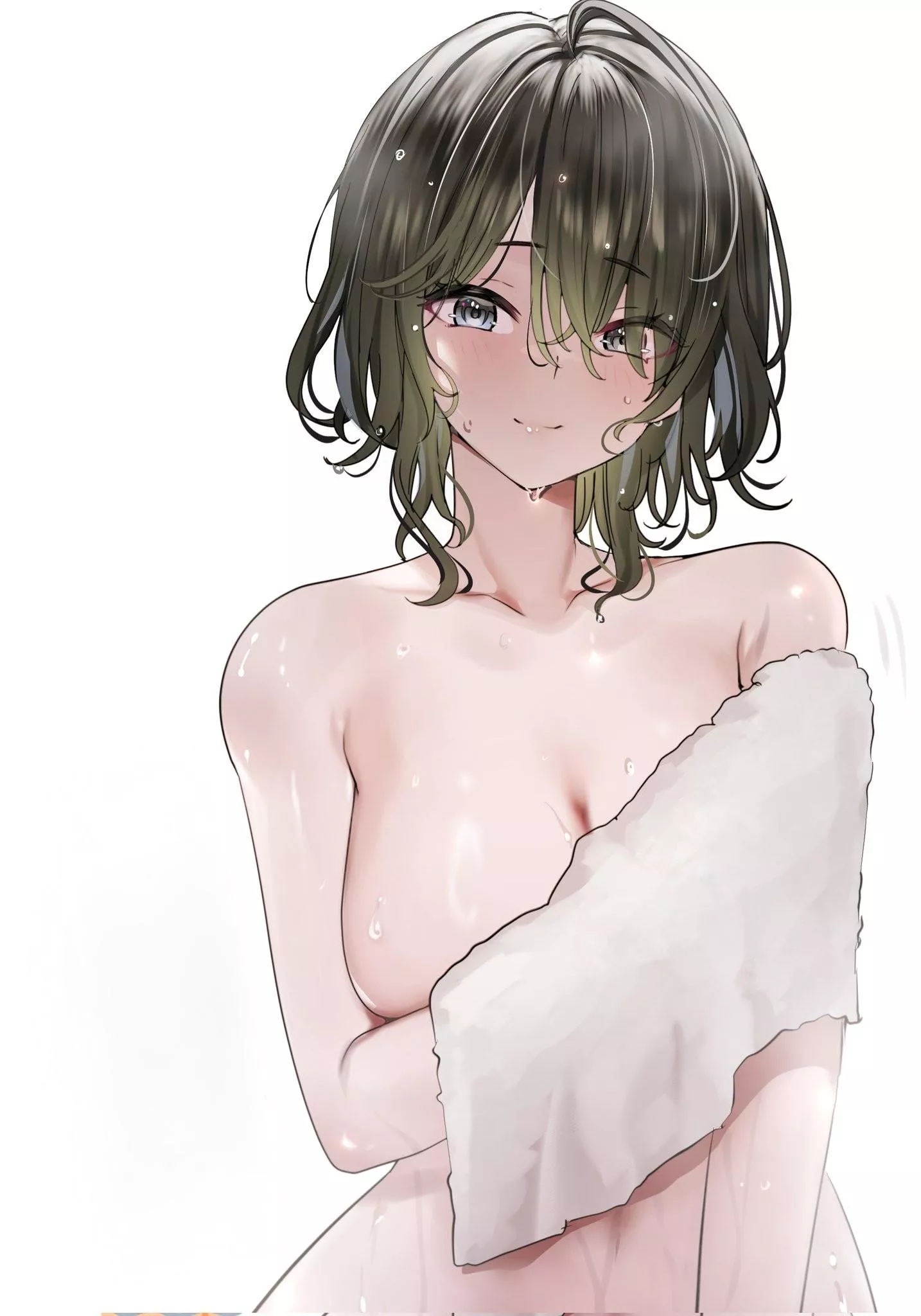 Toweling Off [Artist's Original] posted by CheetahSperm18