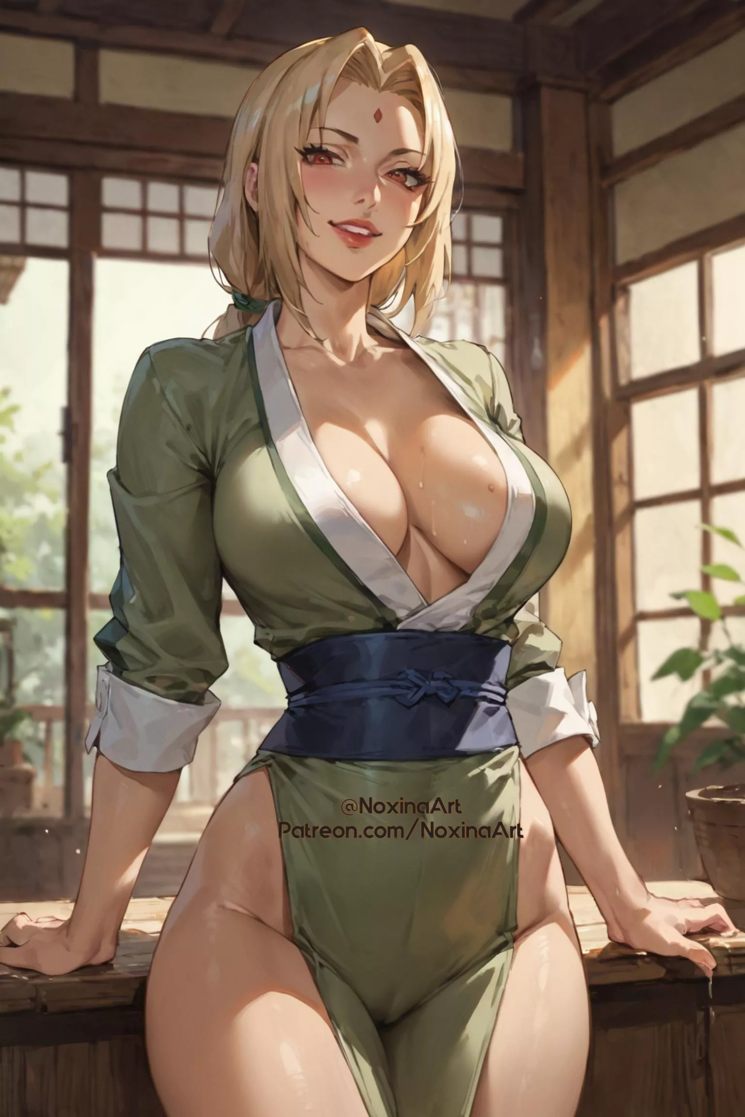Tsunade posted by NoxinaAi