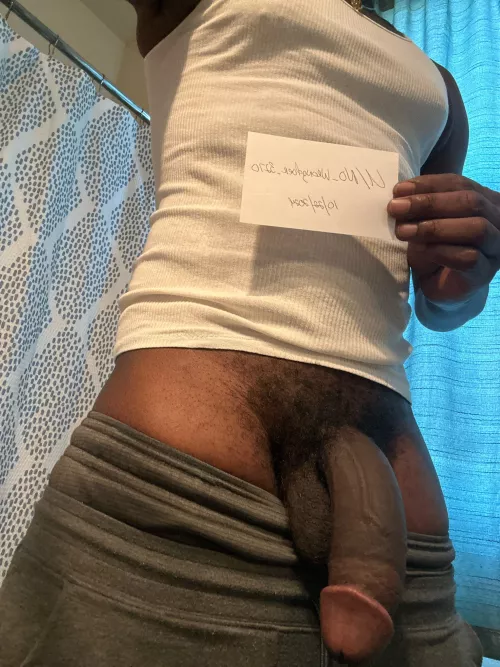 Verification with the soft 🍆.. by No_Wrongdoer_3270