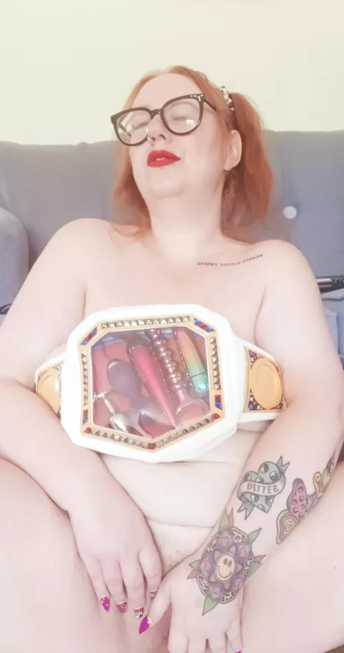 What I mean when I say I'm a wrestling fan...! by Feliciadeliciabbw