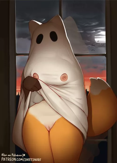 A Ghost! [F] (sniffsnorf) by A_MASSIVE_PERVERT