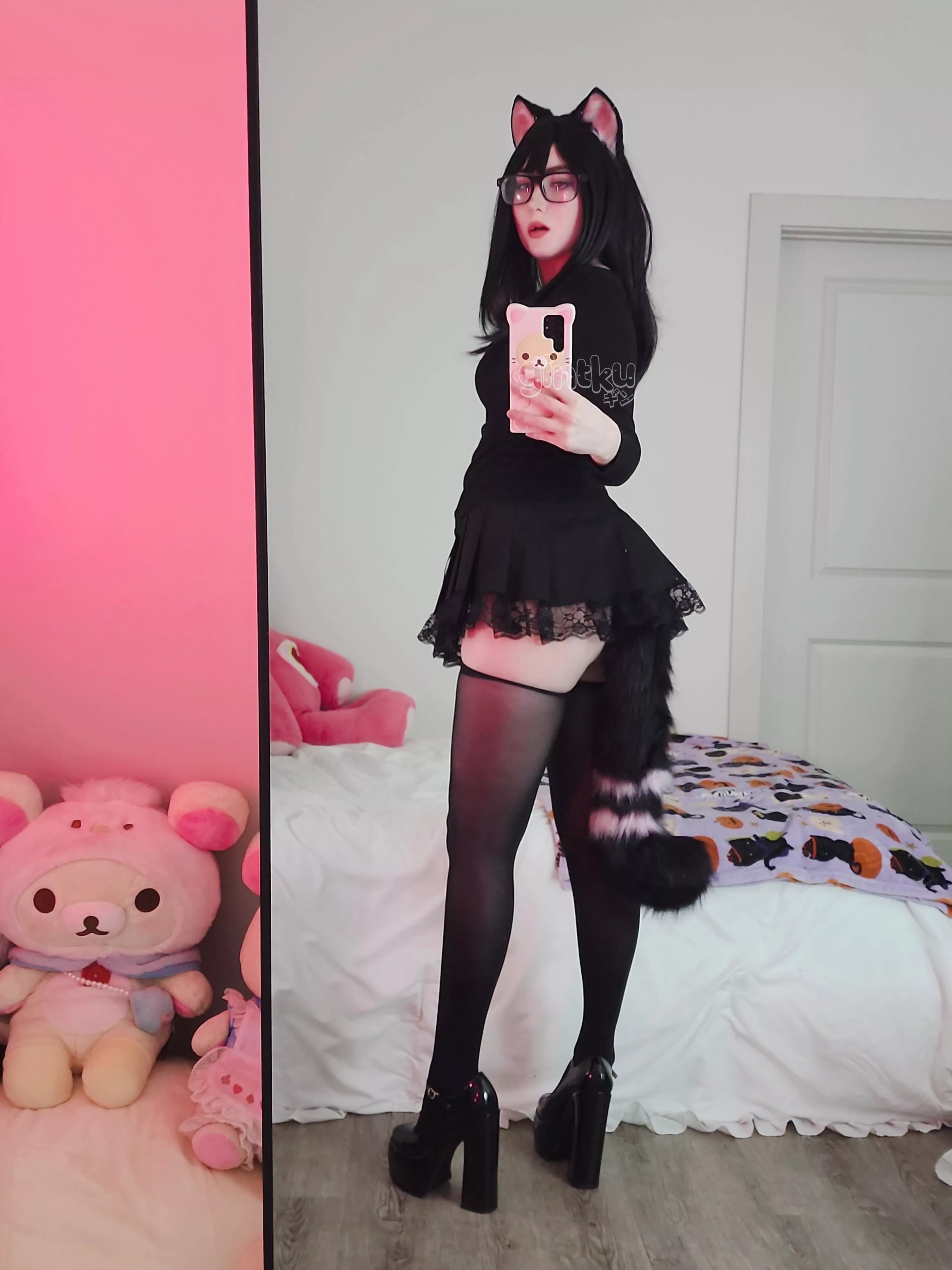 Black Cat Cosplay @gintku posted by gintku