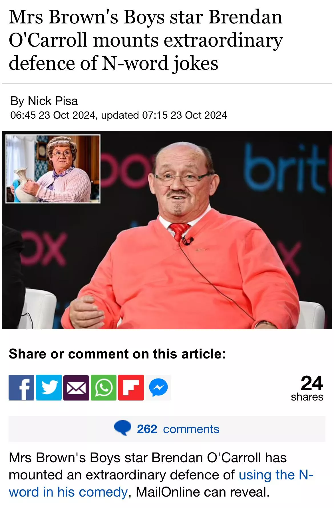 Comedy is back baby posted by SixFiber