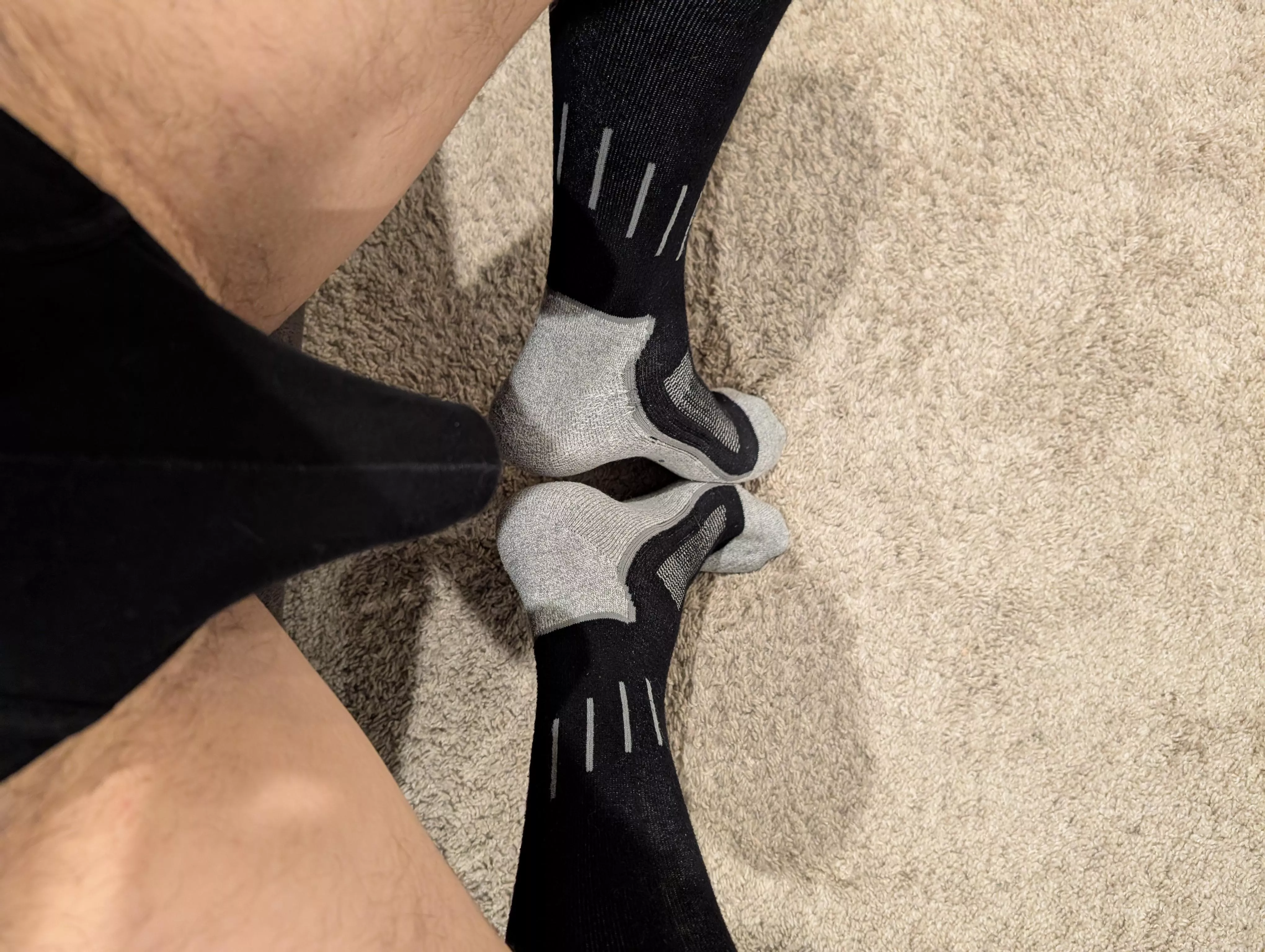 Getting ready for work admiring the view  posted by janks36900