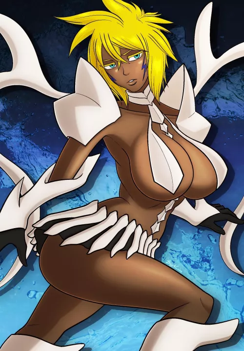 Harribel in her resurreccion (beg4cake) by B1WITHYURI1558