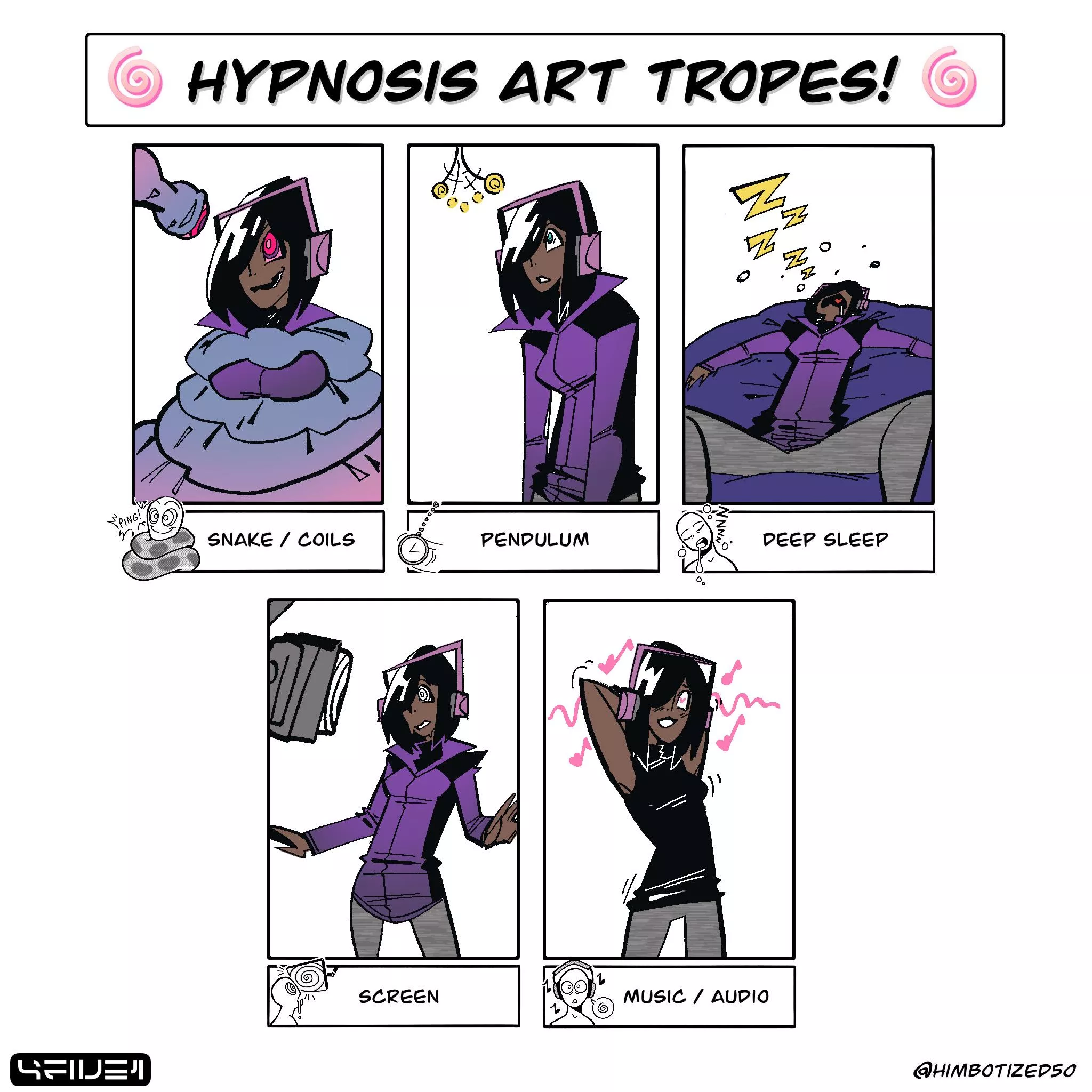 Hypno-Tropes [4five1] [OC] posted by 4five1
