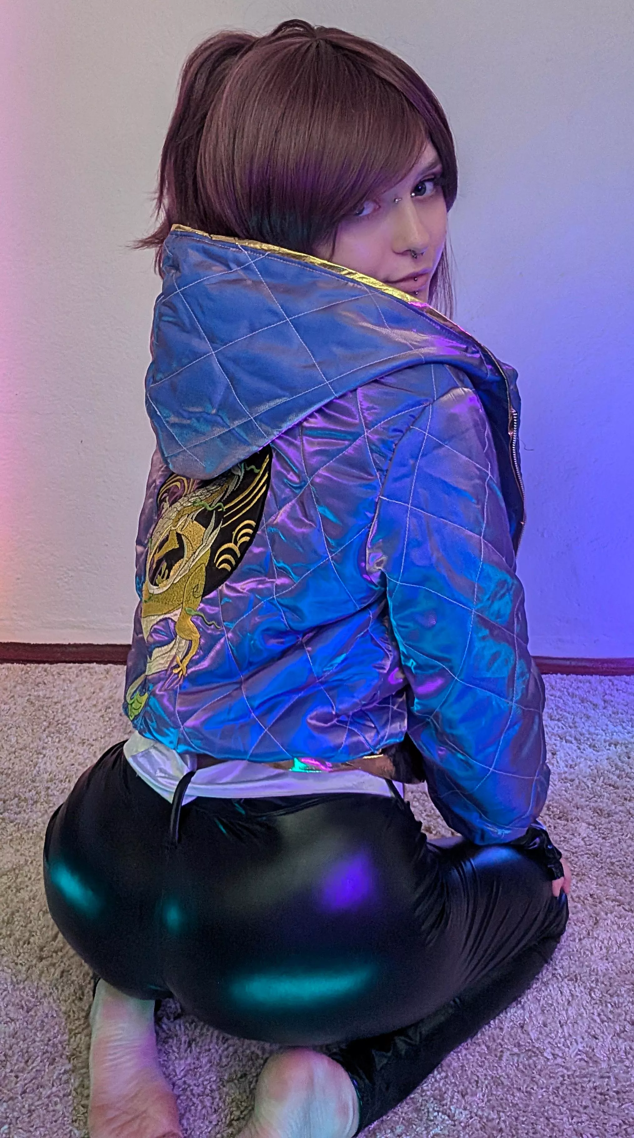 I know you like my ass in leather trousers posted by vanillalana