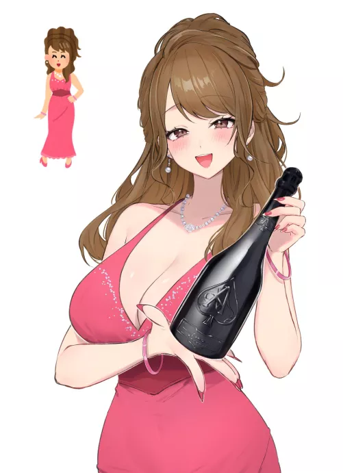 Irasutoya Alcohol  by CheetahSperm18