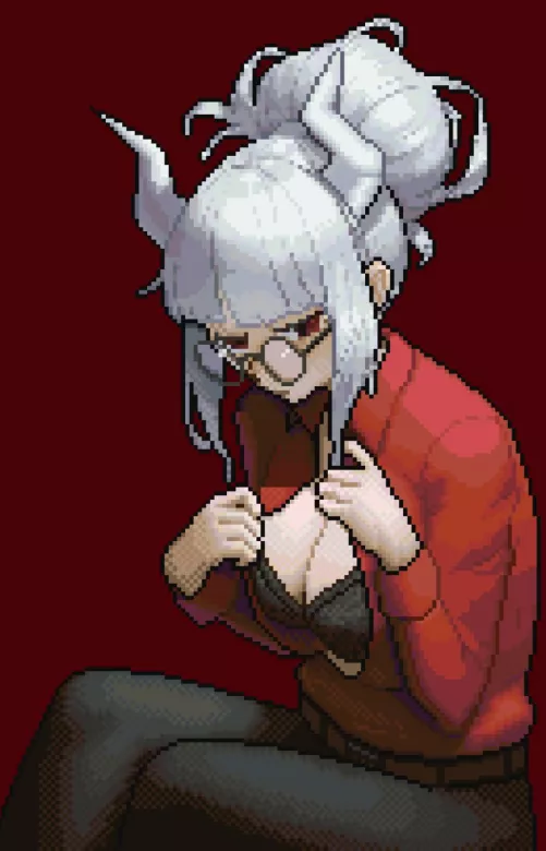 Lucifer gives in (art by me) by YourLocalFemby