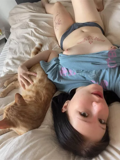 My cute little titties🥺 by LuxxiCo