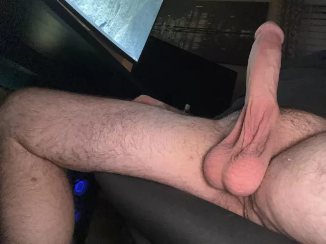 My Fat Cock and Huge Balls want to Stretch you! 😜 by FeelingBig429