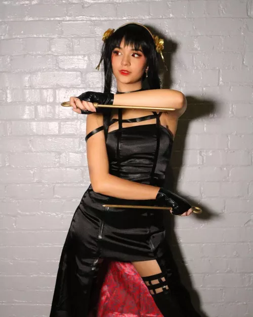 My Yor Forger Cosplay (PearllhimePlayful) by PearllhimePlayful