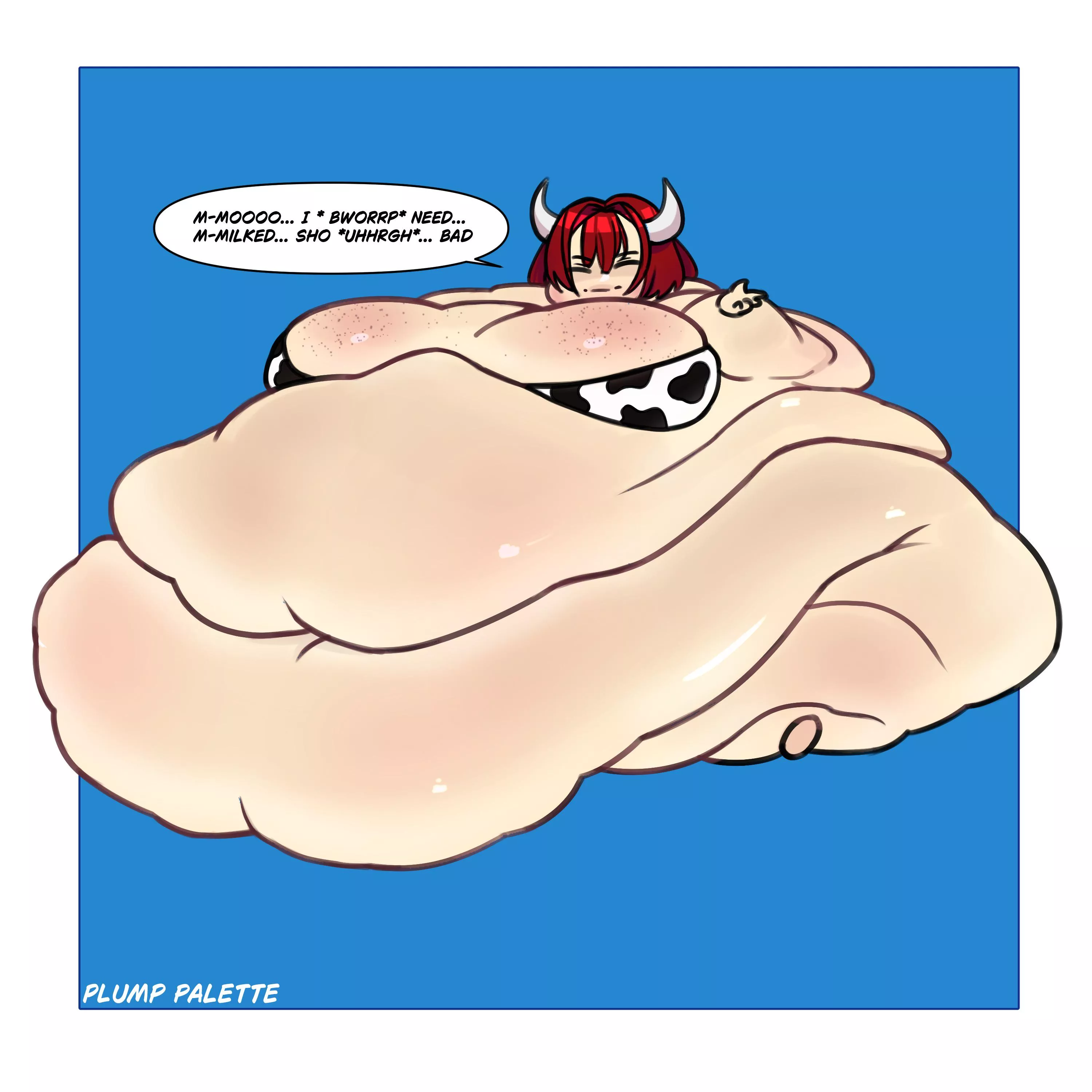 Overfed cow posted by Dizzy-Prior-9220