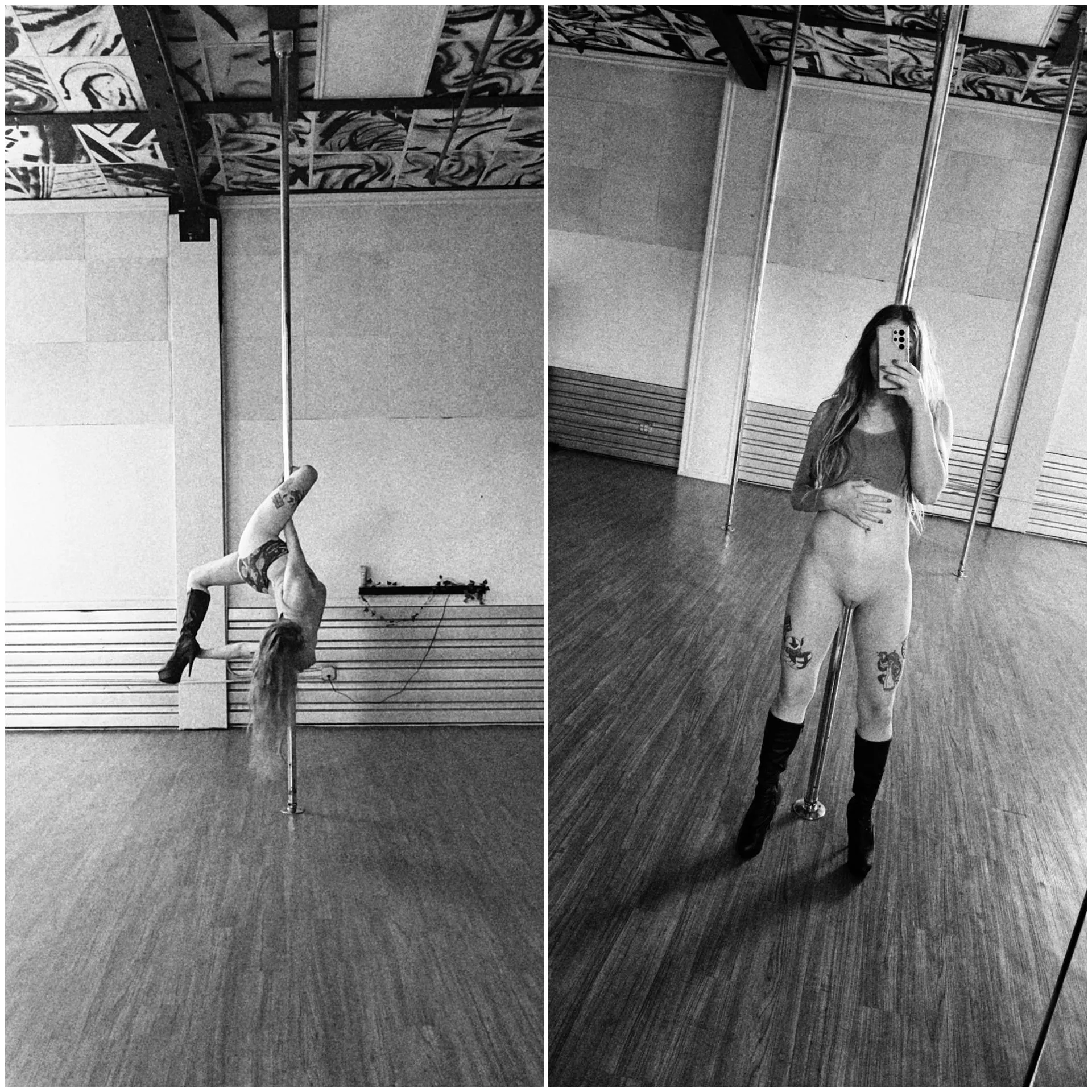 Pole in B&W posted by carrymeinabucket