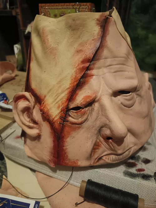 Skin lamp... not quite finished obviously, but its the beginning of a collection...  by GingerSareBear