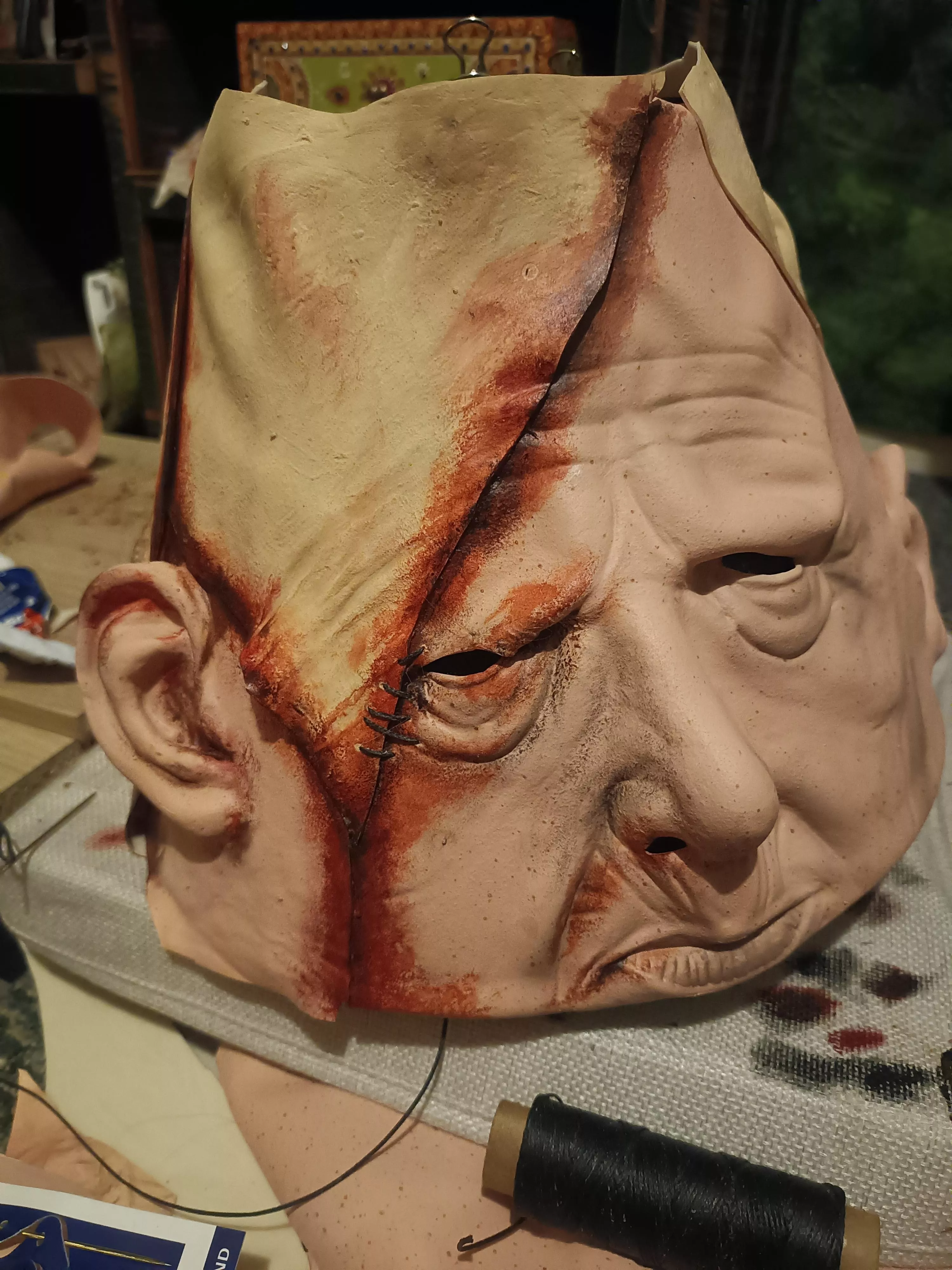 Skin lamp... not quite finished obviously, but its the beginning of a collection...  posted by GingerSareBear