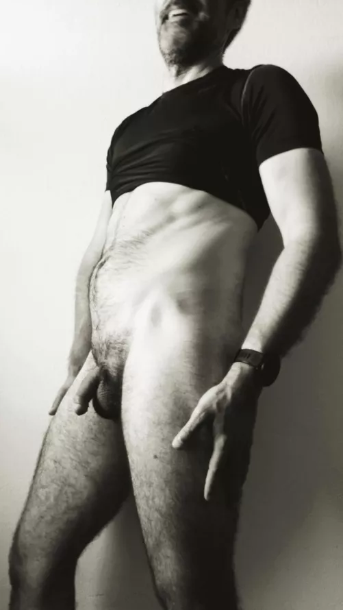 Some thighs and a big 😊. Cant be too serious today 😋 by Late_Independent_941