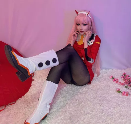 (Stella) as Zero Two [DarlingInTheFranxx] by SthormyStar