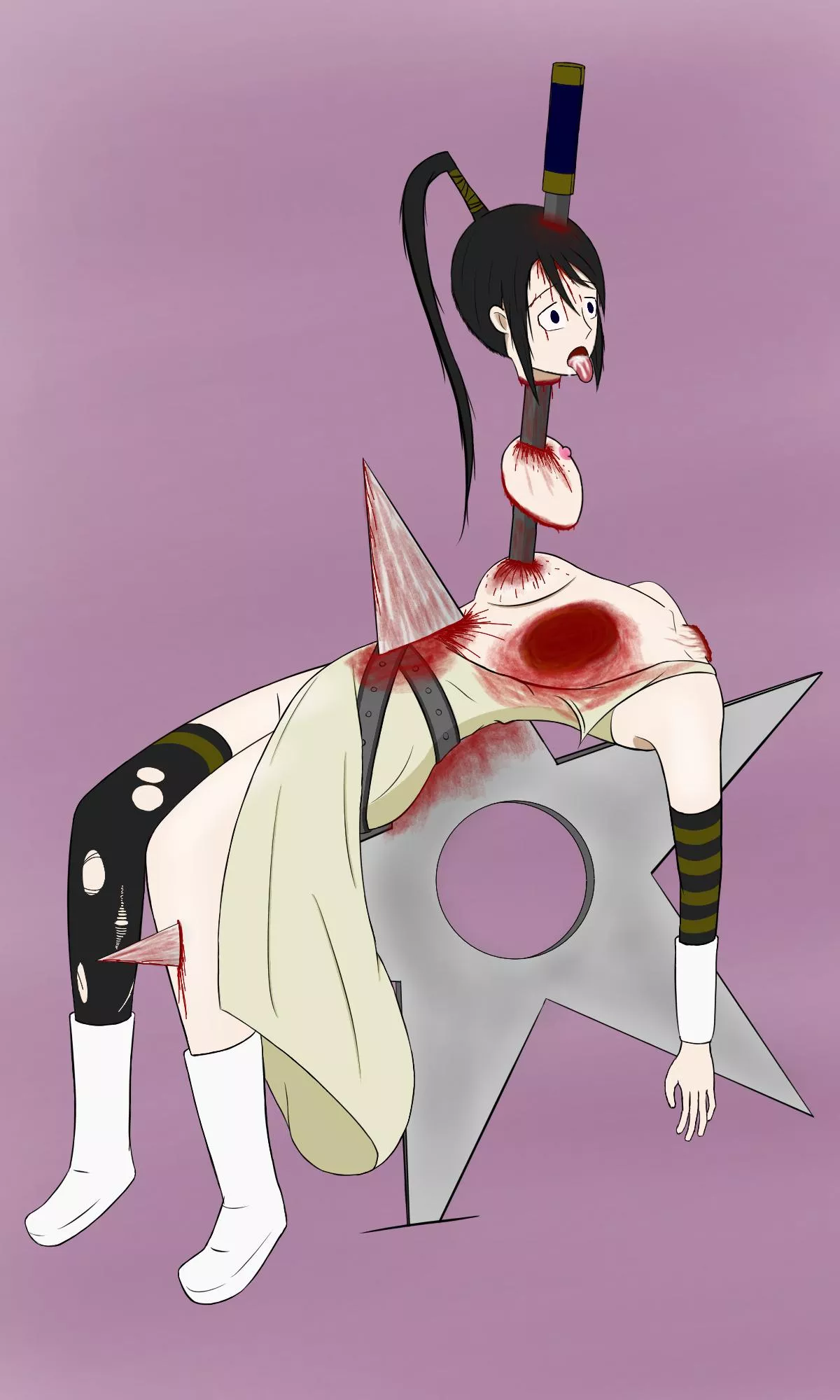 Try out your own weapon (Tsubaki from Soul Eater) posted by bloodlustoidea