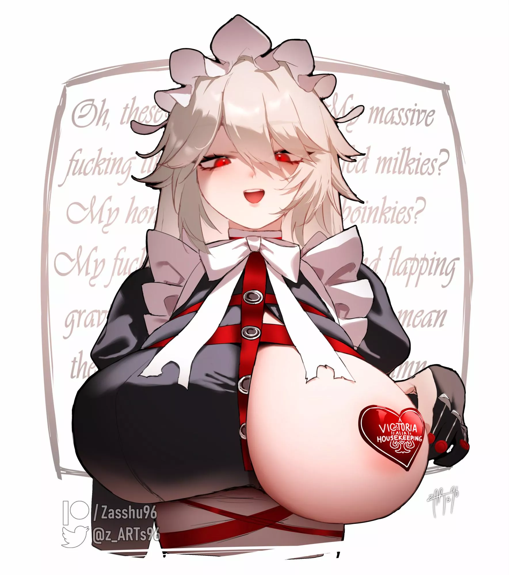 Victoria head maid's services with Alexandrina Sebastiane (zasshu96) [Zenless Zone Zero] posted by Seaquences