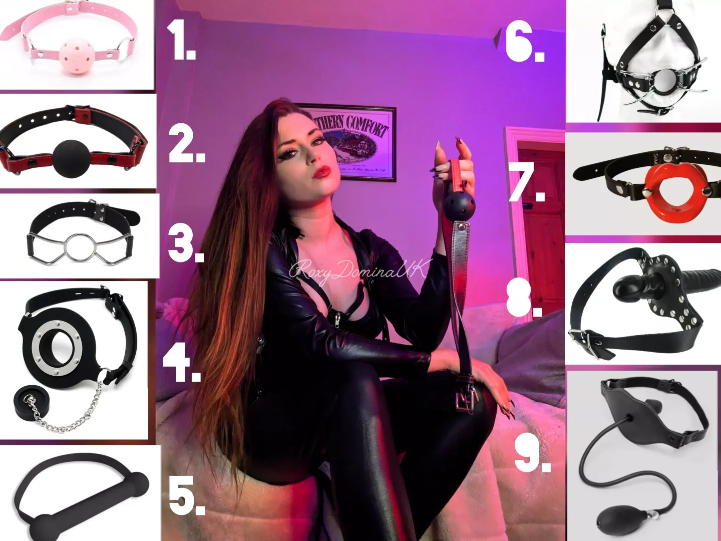Which gag makes you feel the sluttiest?  by RoxyDominaUK