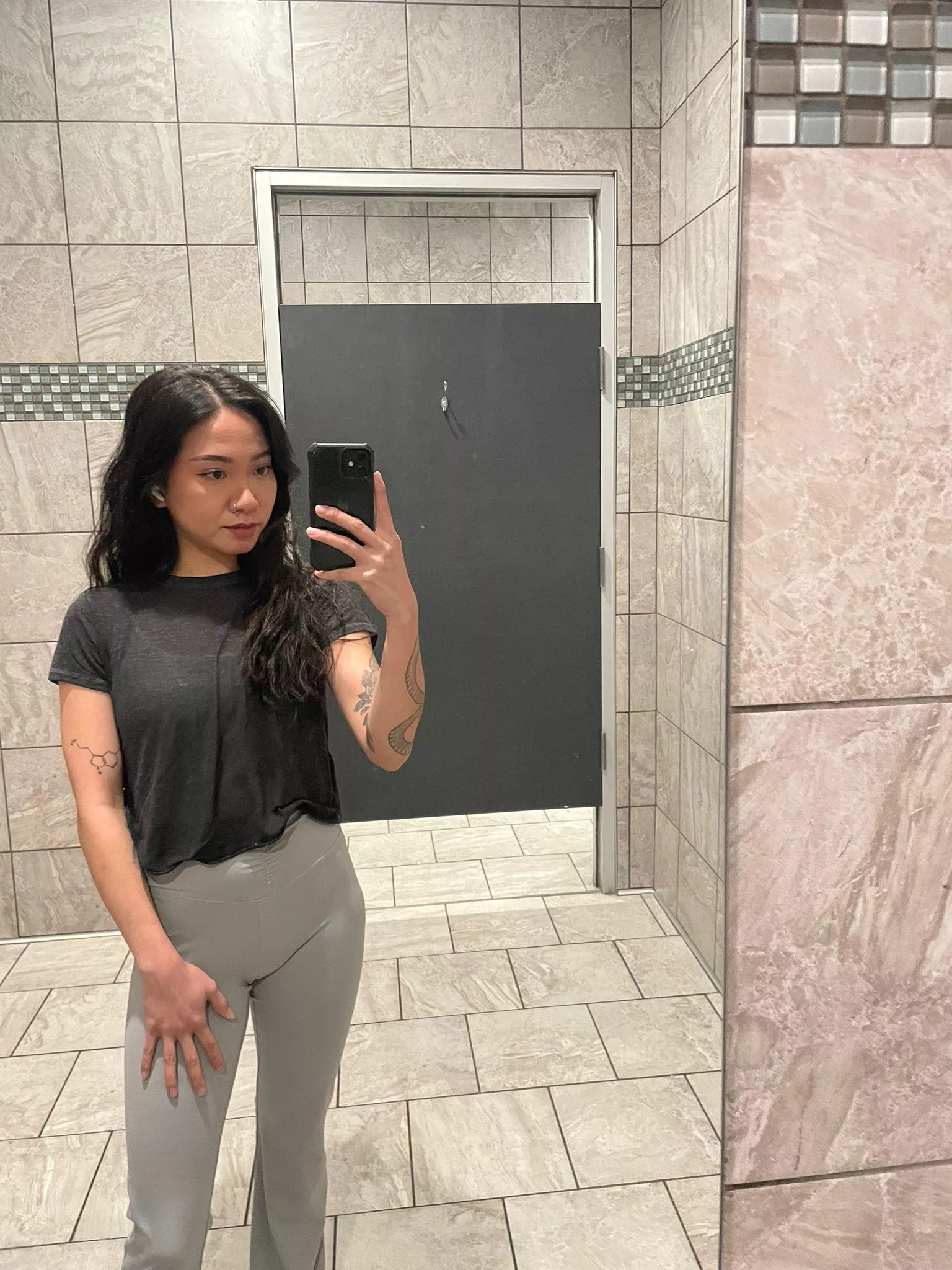 Yoga and selfies 🎀 posted by TrinityJada222