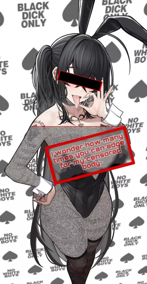 1: answer her question 🤭 and 2: I really need some help with picking next pics to censor so if any beta wants to be useful hit me up :*  by Censor_slttt