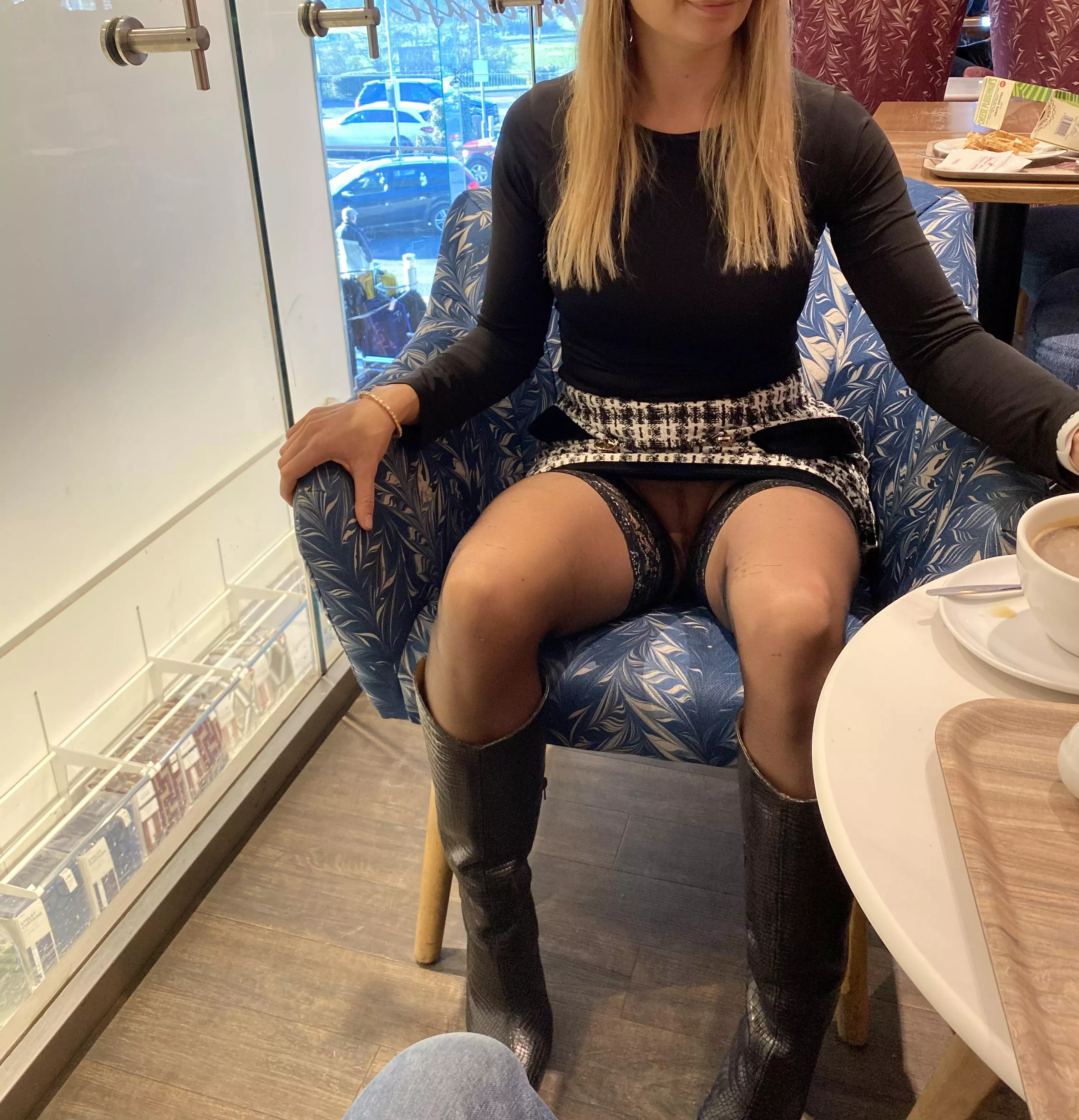 Coffee date outfit  posted by Cyber-Slut99